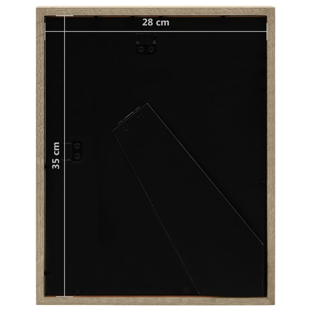 vidaXL 3D foto rāmji, 3 gab., 18x35 cm, 3x(10x15 cm) cm attēliem