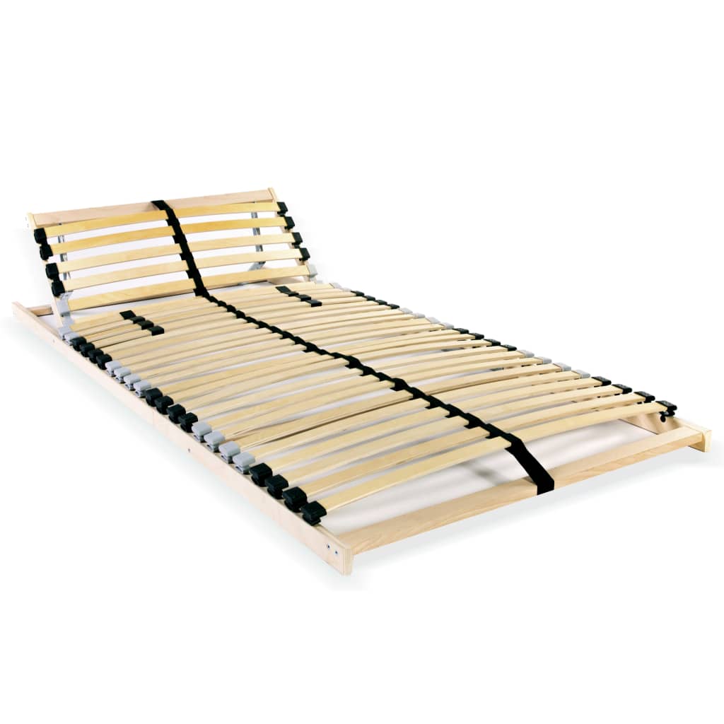 vidaXL gultas redeles, 28 līstītes, 7 zonas, 80x200 cm