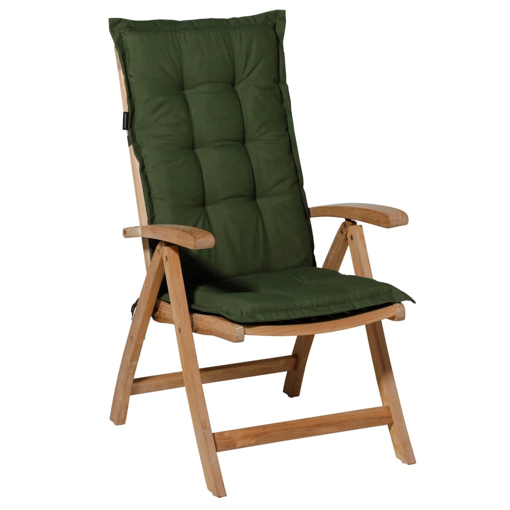 Madison atzveltnes krēsla matracis Panama, 123x50 cm, zaļš