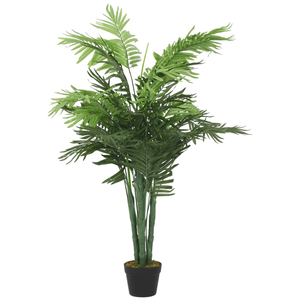 vidaXL mākslīgā palma, 18 lapas, 80 cm, zaļa
