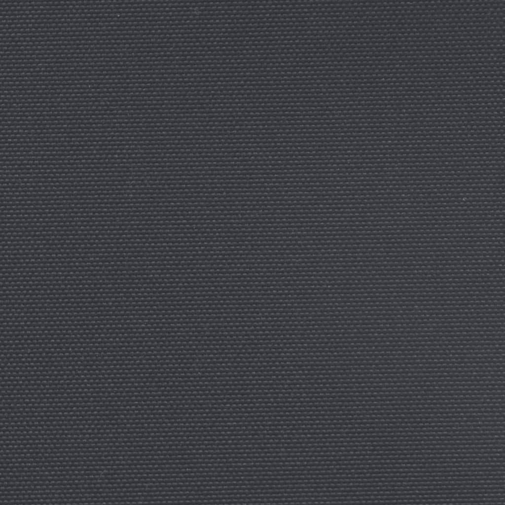vidaXL izvelkams sānu aizslietnis, melns, 180x600 cm