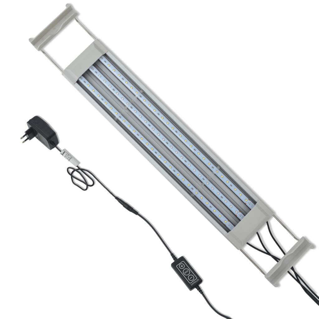 vidaXL LED akvārija lampa, 50-60 cm, alumīnijs, IP67