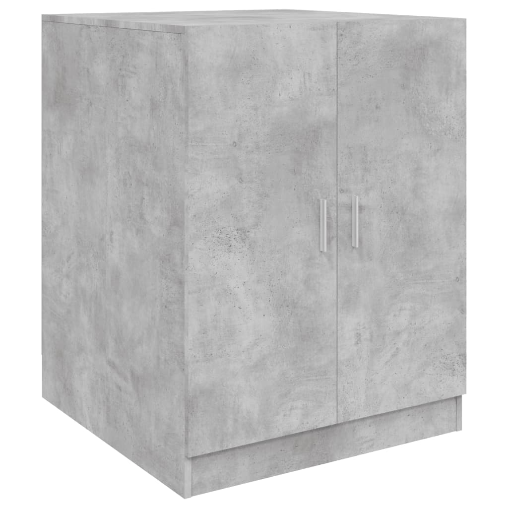 vidaXL veļasmašīnas skapītis, 71x71,5x91,5 cm, betona pelēks