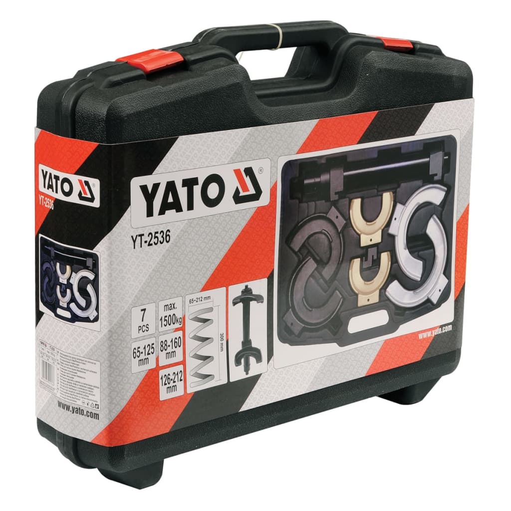 YATO maināmās dakšas atsperes kompresors un noņemšanas instruments