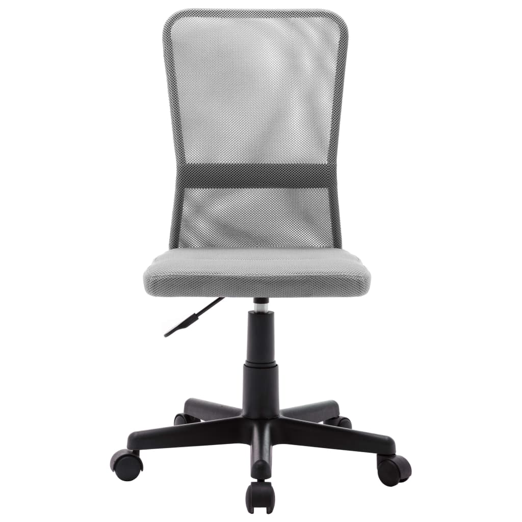 vidaXL biroja krēsls, 44x52x100 cm, pelēks tīklveida audums