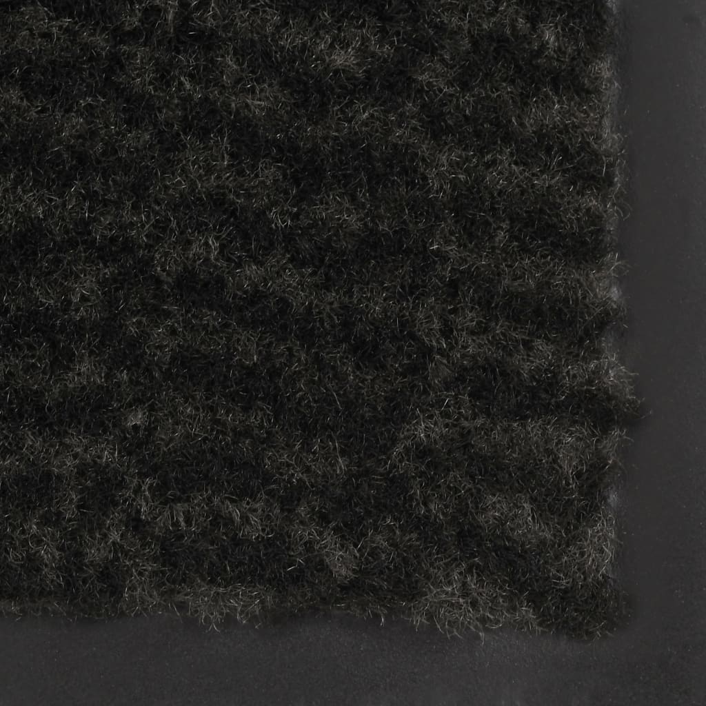 vidaXL paklājs, taisnstūra forma, 40x60 cm, melns
