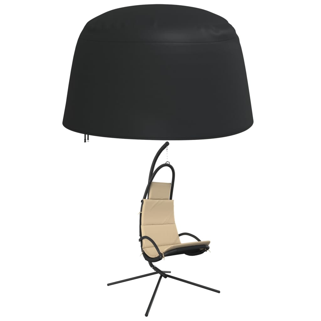vidaXL piekaramā krēsla pārvalks, Ø 190x115 cm, 420D audums