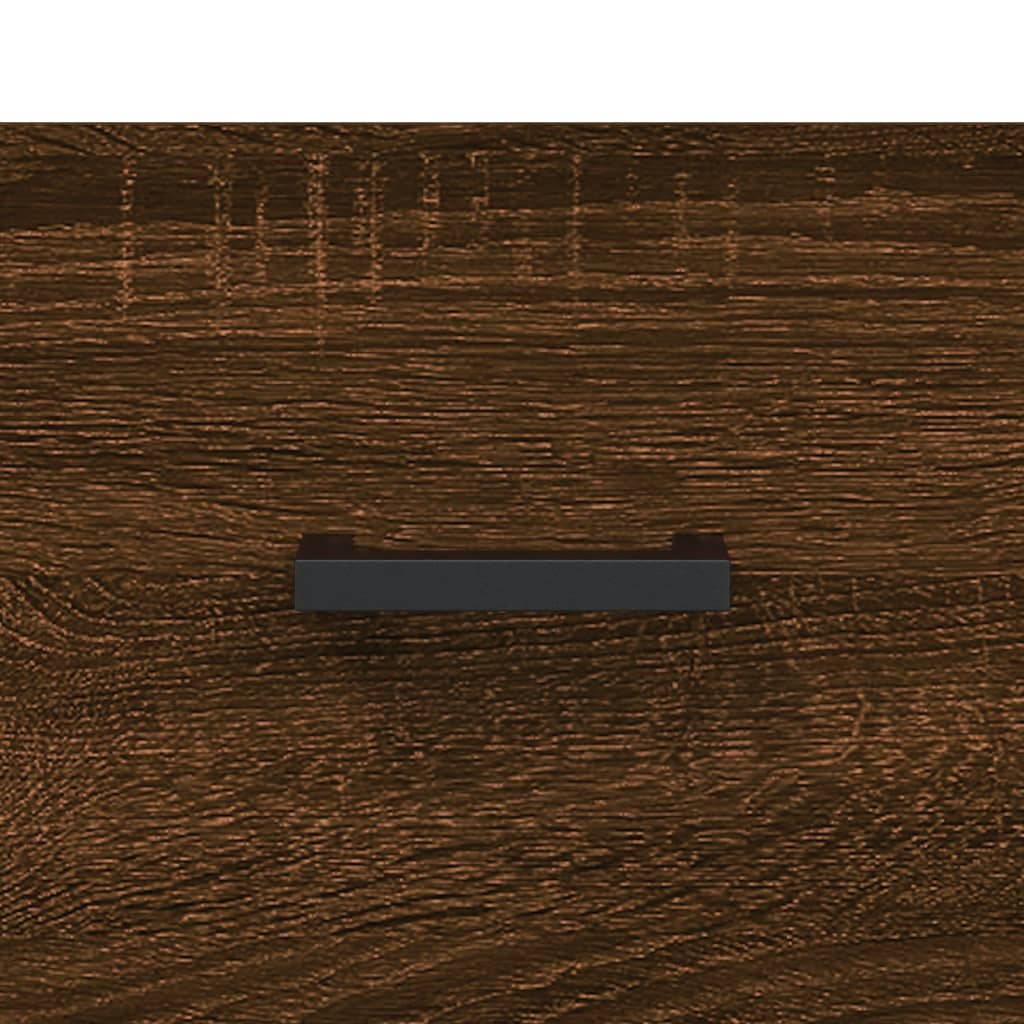 vidaXL sienas naktsskapītis, ozolkoka krāsa, 35x35x20 cm