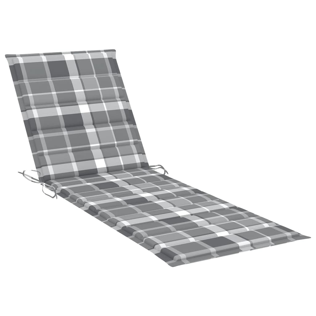vidaXL divvietīgs sauļošanās zvilnis ar matračiem, akācijas masīvkoks