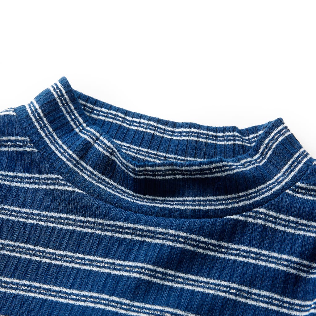 Bērnu krekls ar garām piedurknēm, tumši zils, 92