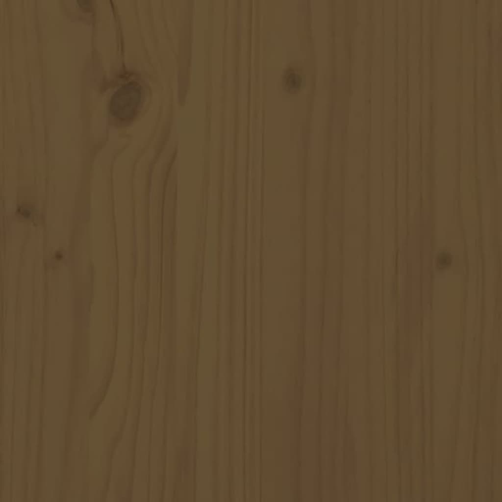 vidaXL naktsskapīši, 2 gab., medus brūni, 40x31x50 cm, priedes koks