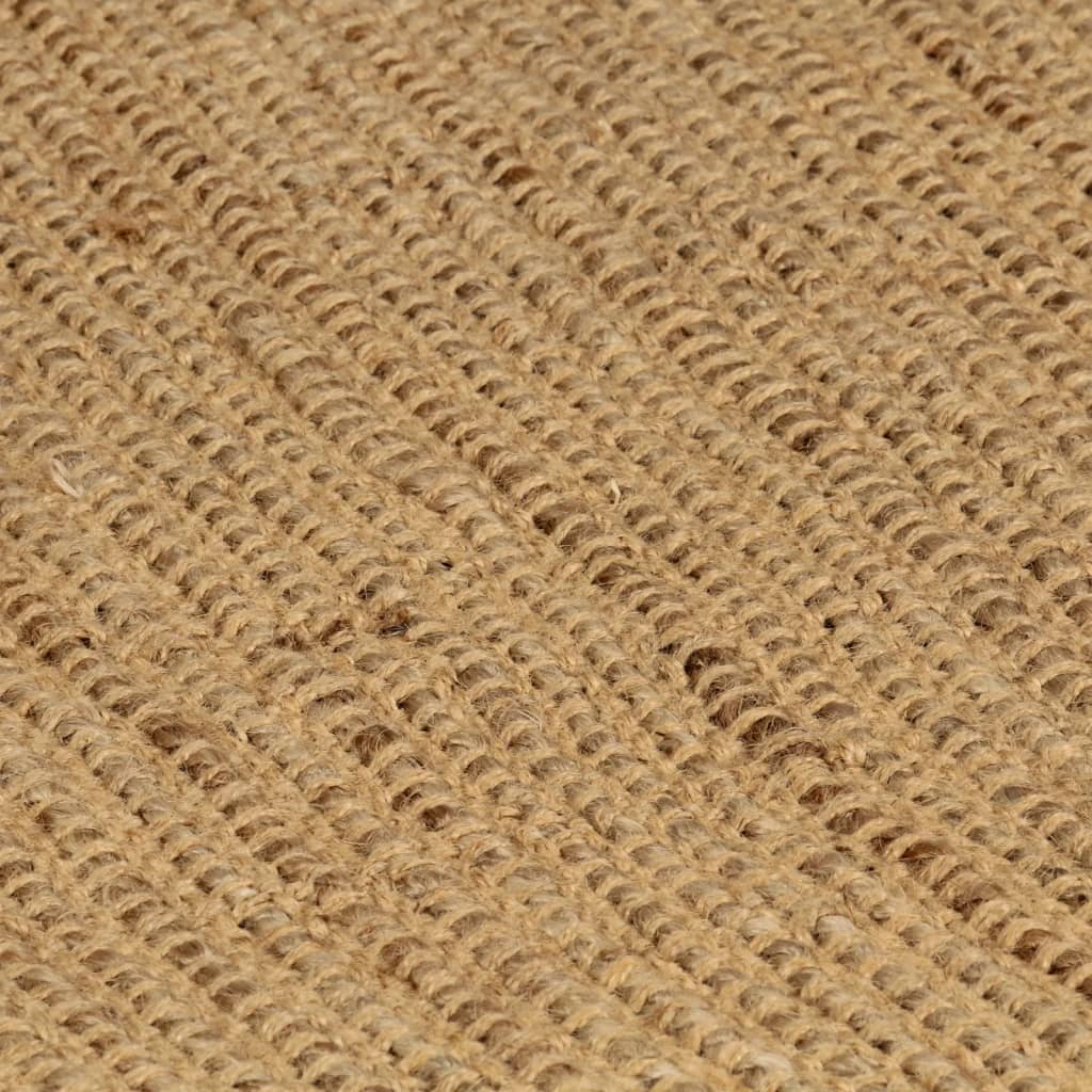 vidaXL paklājs, taisnstūra, dabiska krāsa, 160x230 cm, džuta