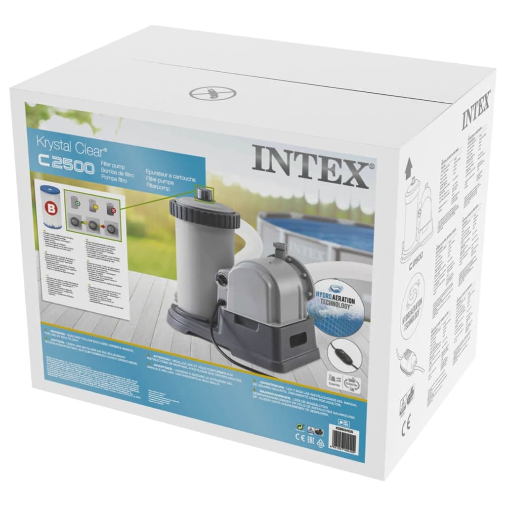Intex baseina sūknis ar filtru, 9463 L/h, 28634GS