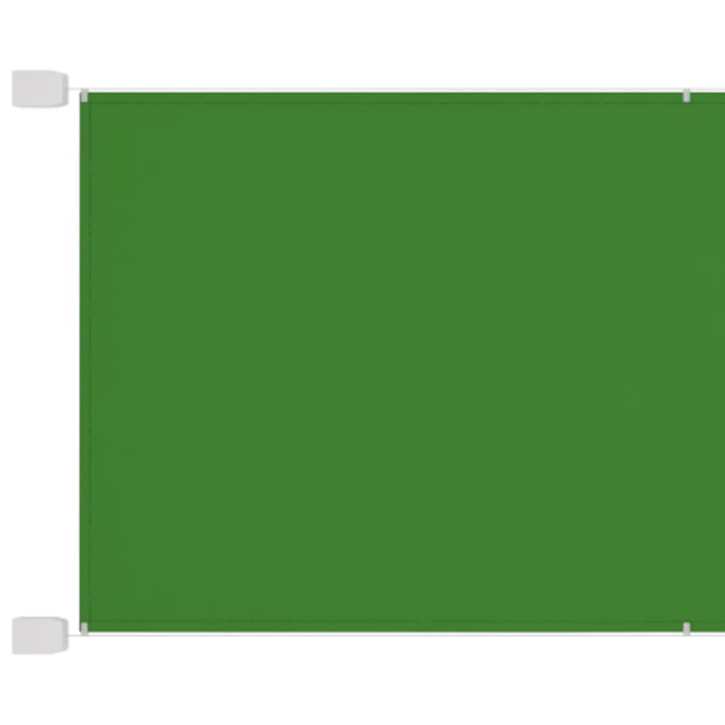 vidaXL vertikāla markīze, gaiši zaļa, 60x1000 cm, Oksfordas audums