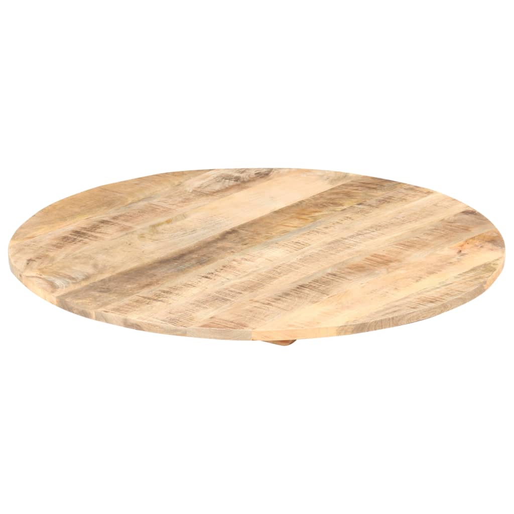 vidaXL galda virsma, 15-16 mm, 80 cm, apaļa, mango masīvkoks