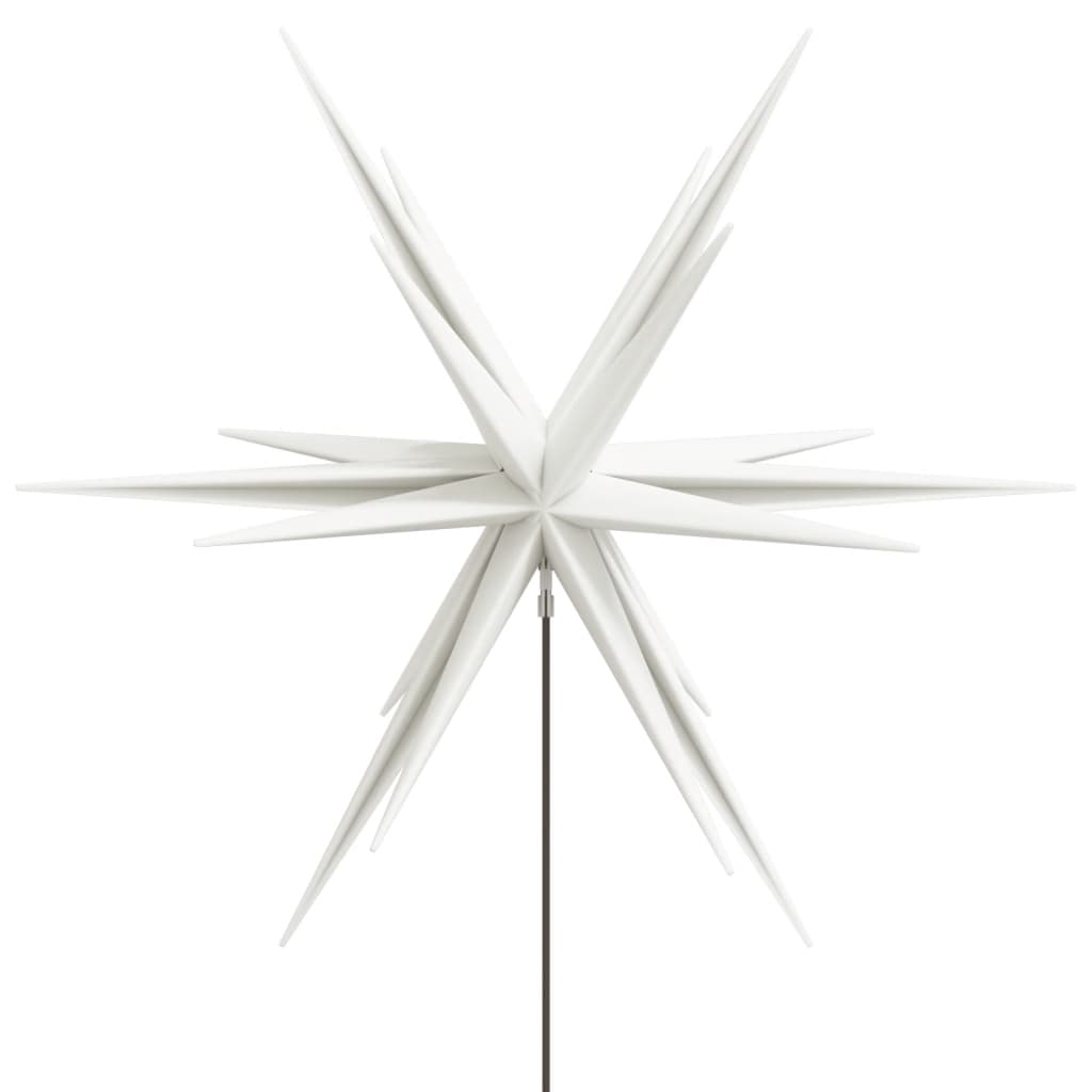 vidaXL Ziemassvētku lampas ar LED un mietiņu, 3 gab., baltas, 35 cm