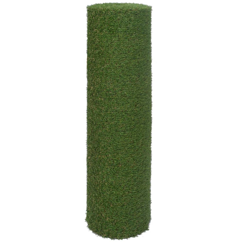 vidaXL mākslīgais zālājs, 1x2 m/20 mm, zaļš