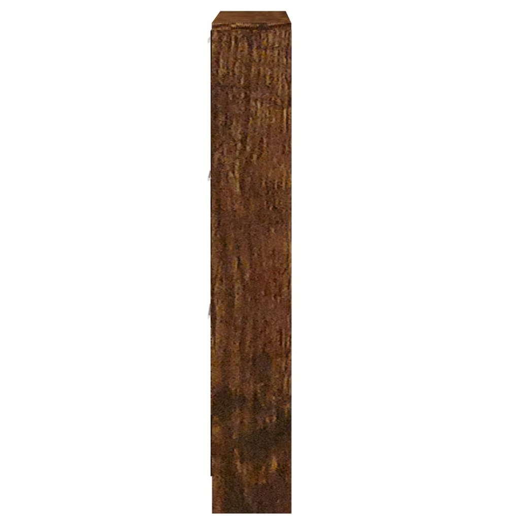 vidaXL apavu plaukts, ozolkoka krāsa, 59x17x108 cm, inženierijas koks