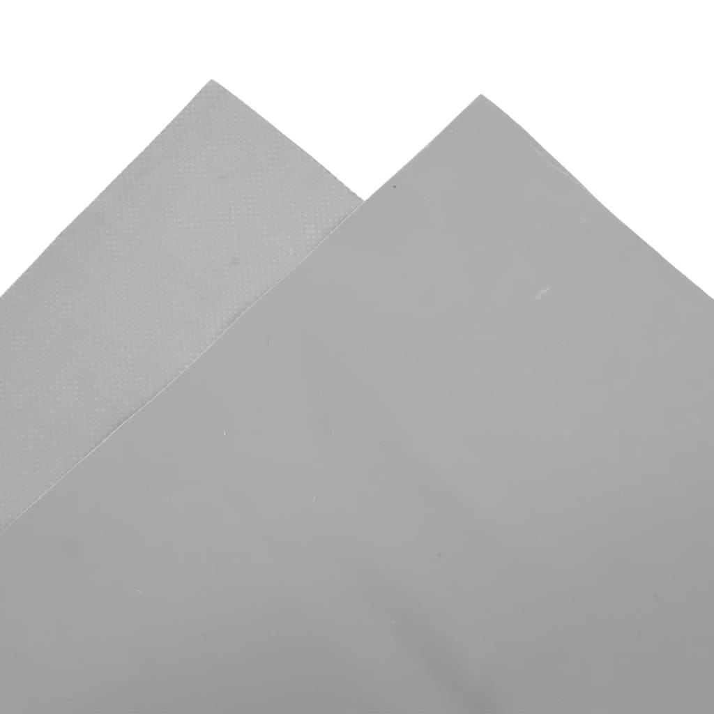 vidaXL brezenta pārklājs, pelēks, 2,5x4,5 m, 650 g/m²
