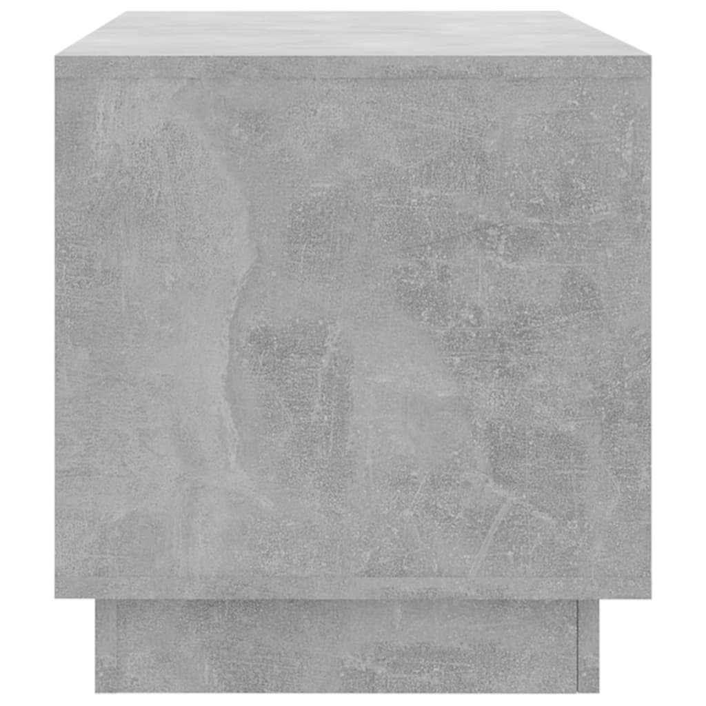 vidaXL TV skapītis, betona pelēks, 102x41x44 cm, skaidu plāksne