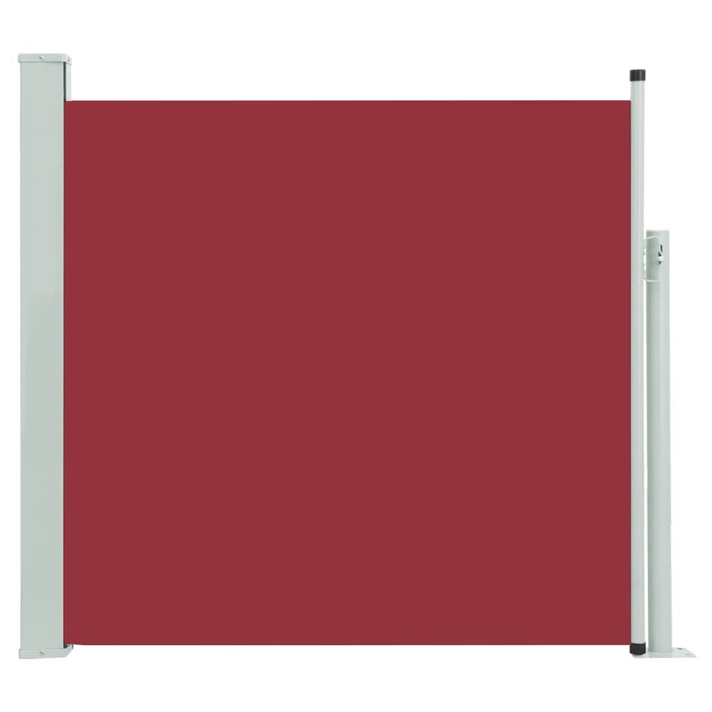 vidaXL izvelkama sānu markīze, 170x300 cm, sarkana