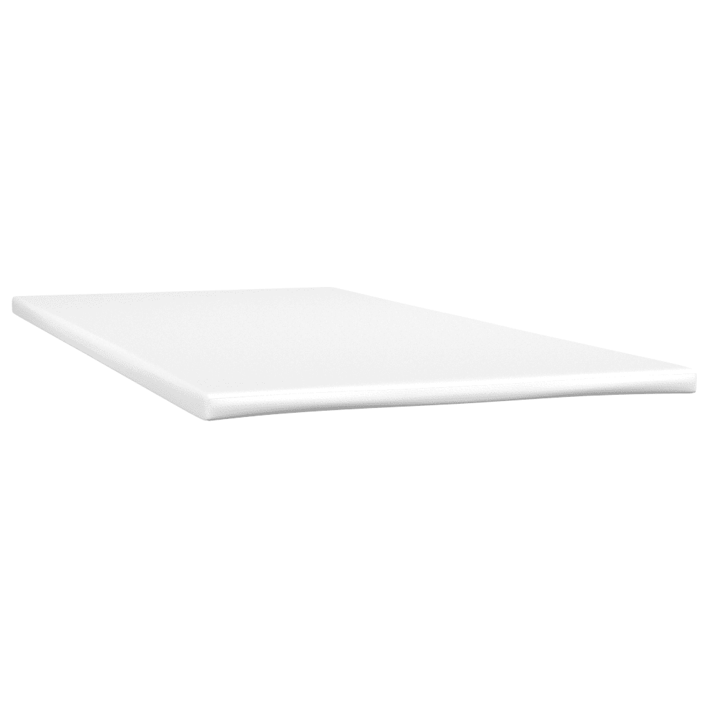 vidaXL atsperu gultas rāmis ar matraci, melna audums, 100x200 cm