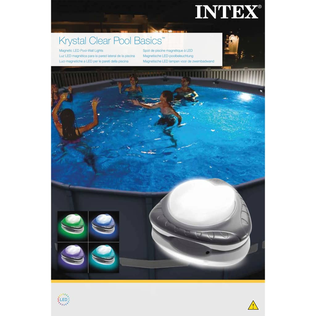 Intex magnētiskā LED baseina sienu lampa, 28698