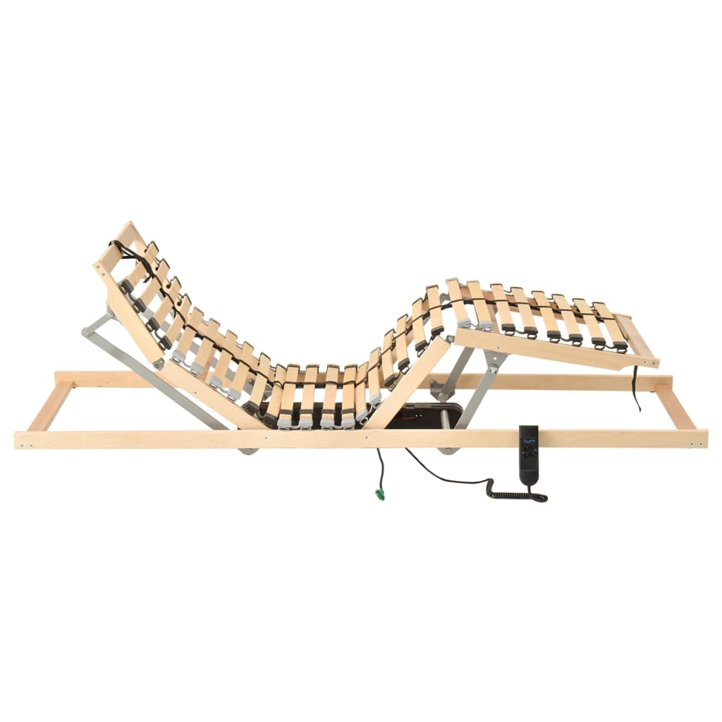 vidaXL elektriskas gultas redeles, 28 līstītes, 7 zonas, 100x200 cm