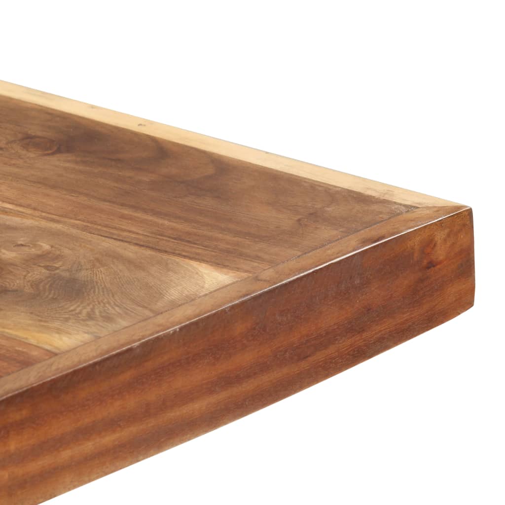 vidaXL virtuves galds, 200x100x75 cm, masīvkoks ar medus apdari