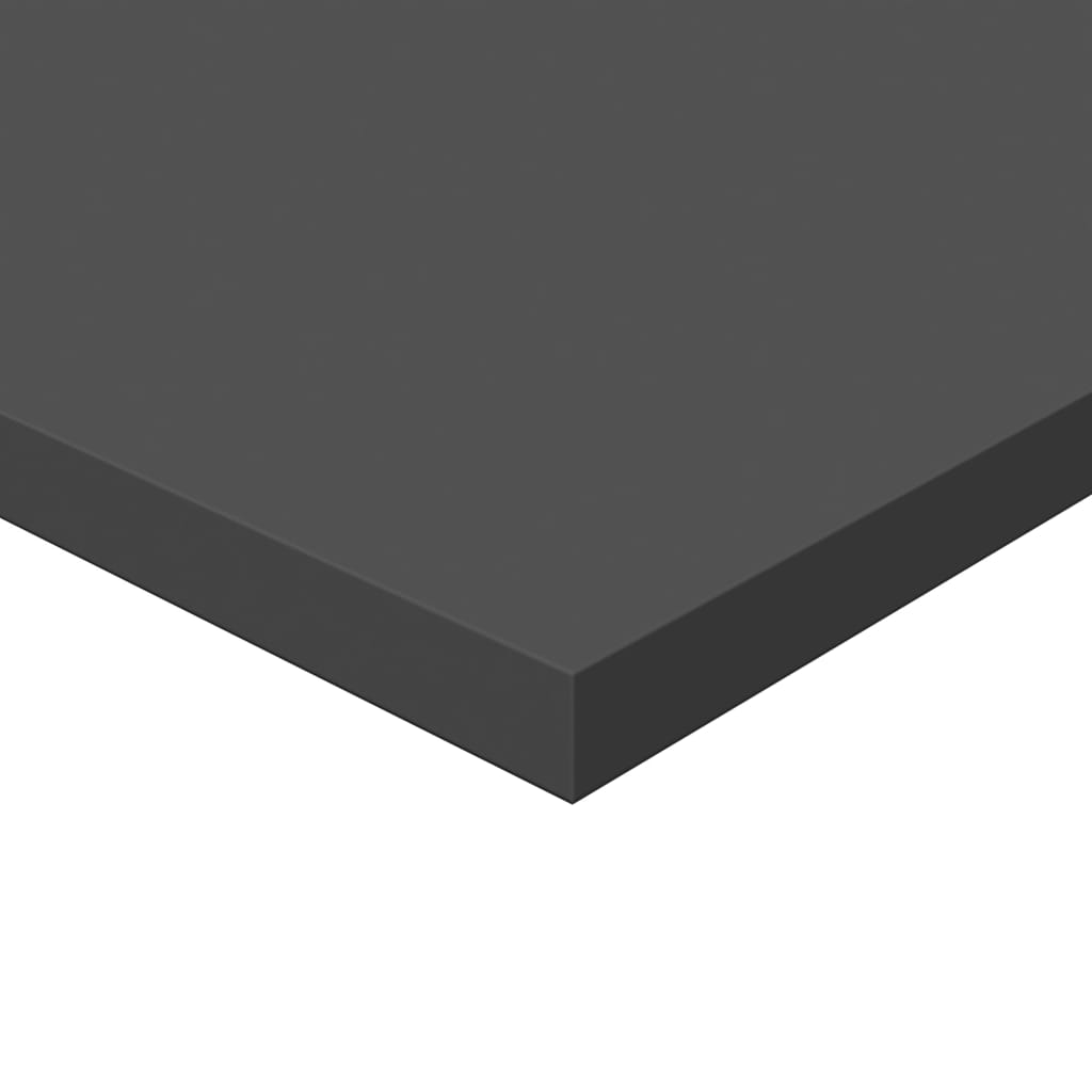 vidaXL plauktu dēļi, 4 gab., pelēki, 60x40x1,5 cm, skaidu plāksne