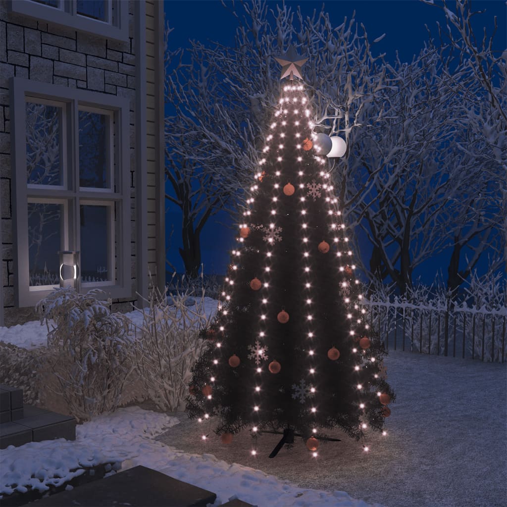 vidaXL Ziemassvētku lampiņas, 250 LED, 250 cm