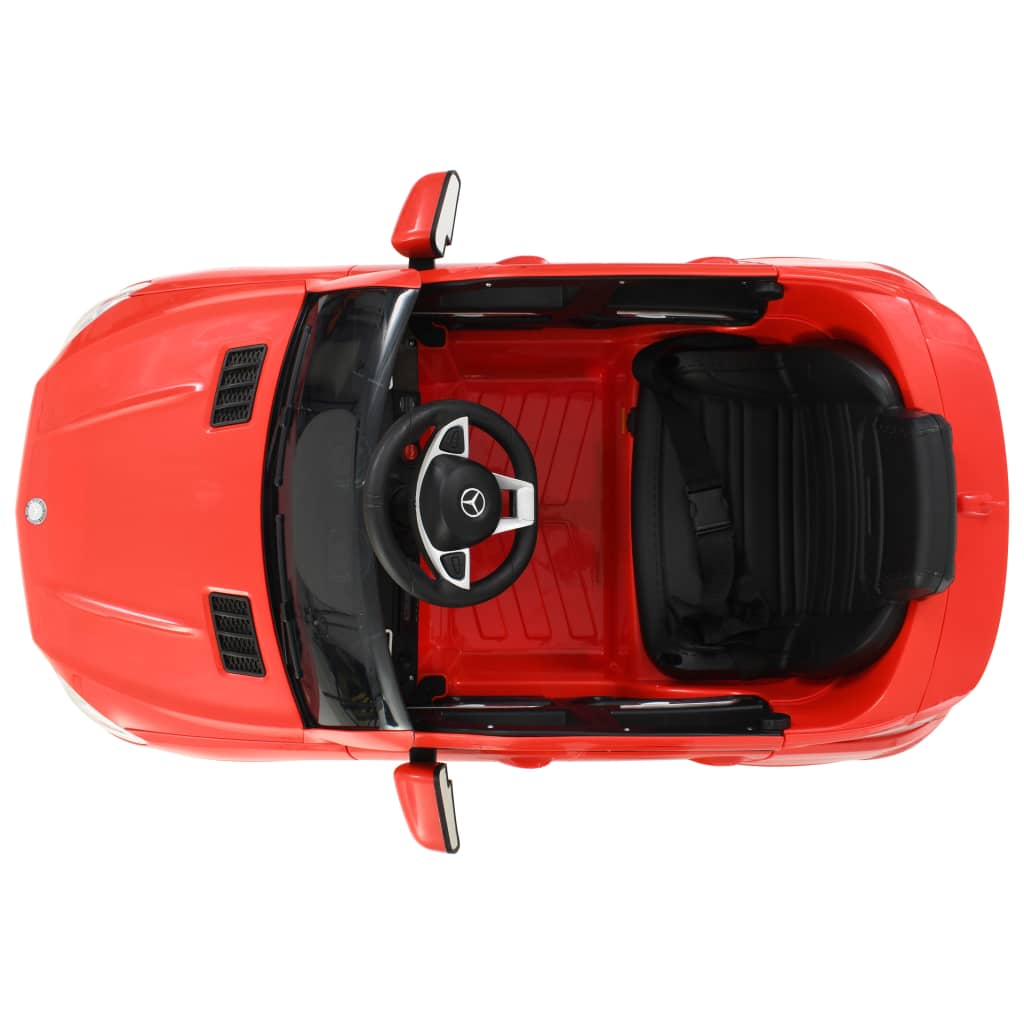 vidaXL bērnu rotaļu auto, Mercedes Benz GLE63S, plastmasa, sarkans