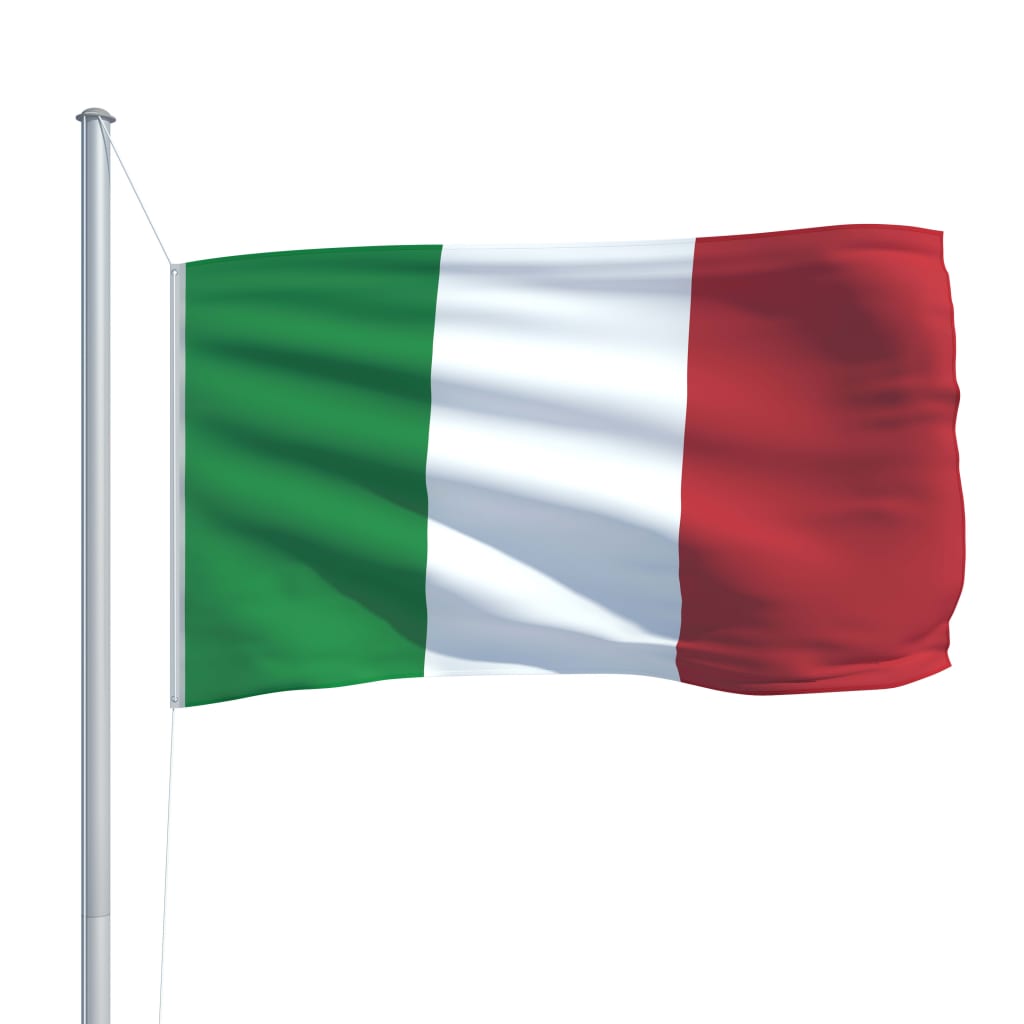 vidaXL Itālijas karogs, 90x150 cm