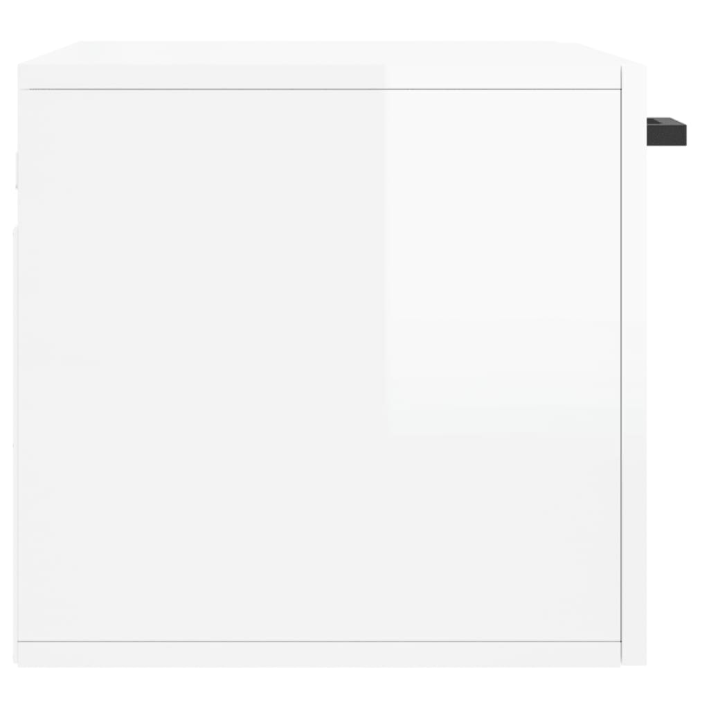 vidaXL sienas skapītis, balts, 60x36,5x35 cm, inženierijas koks