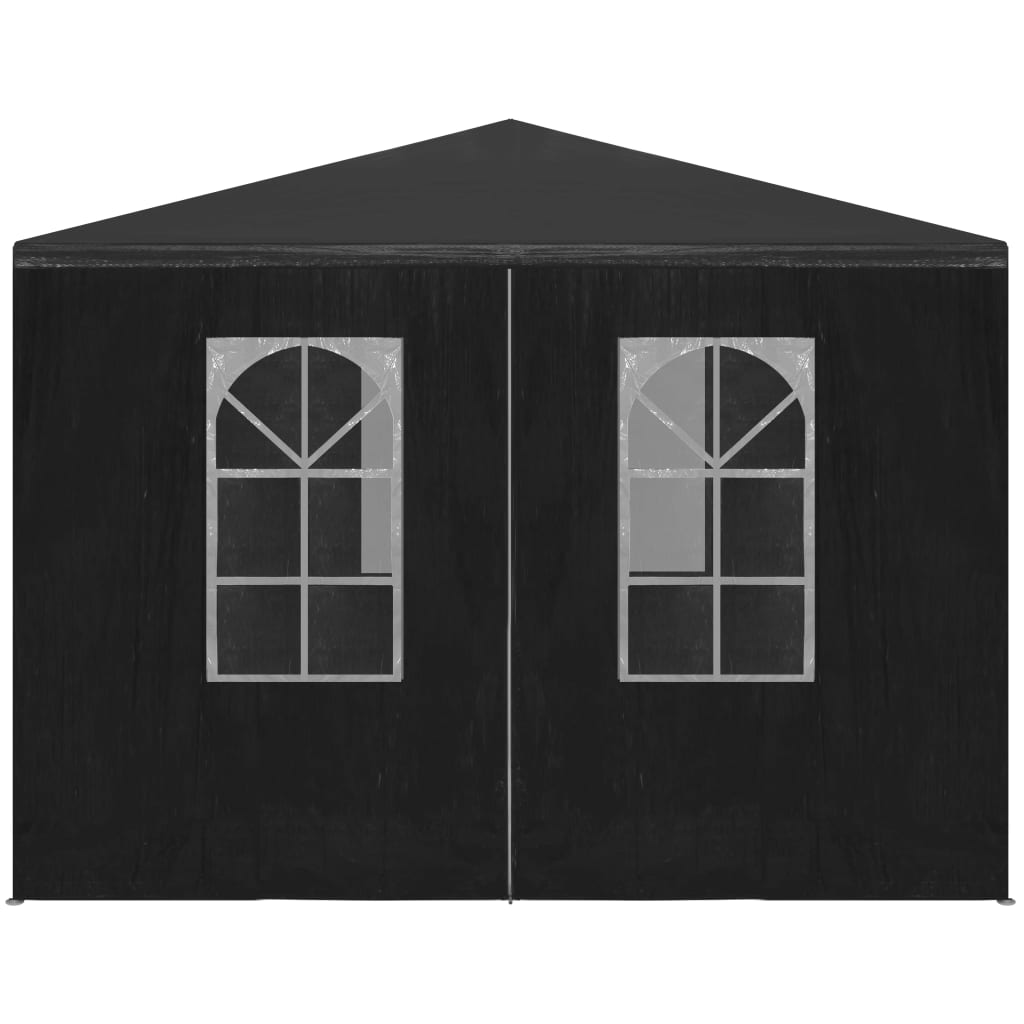 vidaXL svinību telts, antracītpelēka, 3x4 m