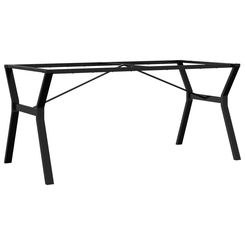 vidaXL virtuves galda kājas, Y-forma, 160x80x73 cm, čuguns