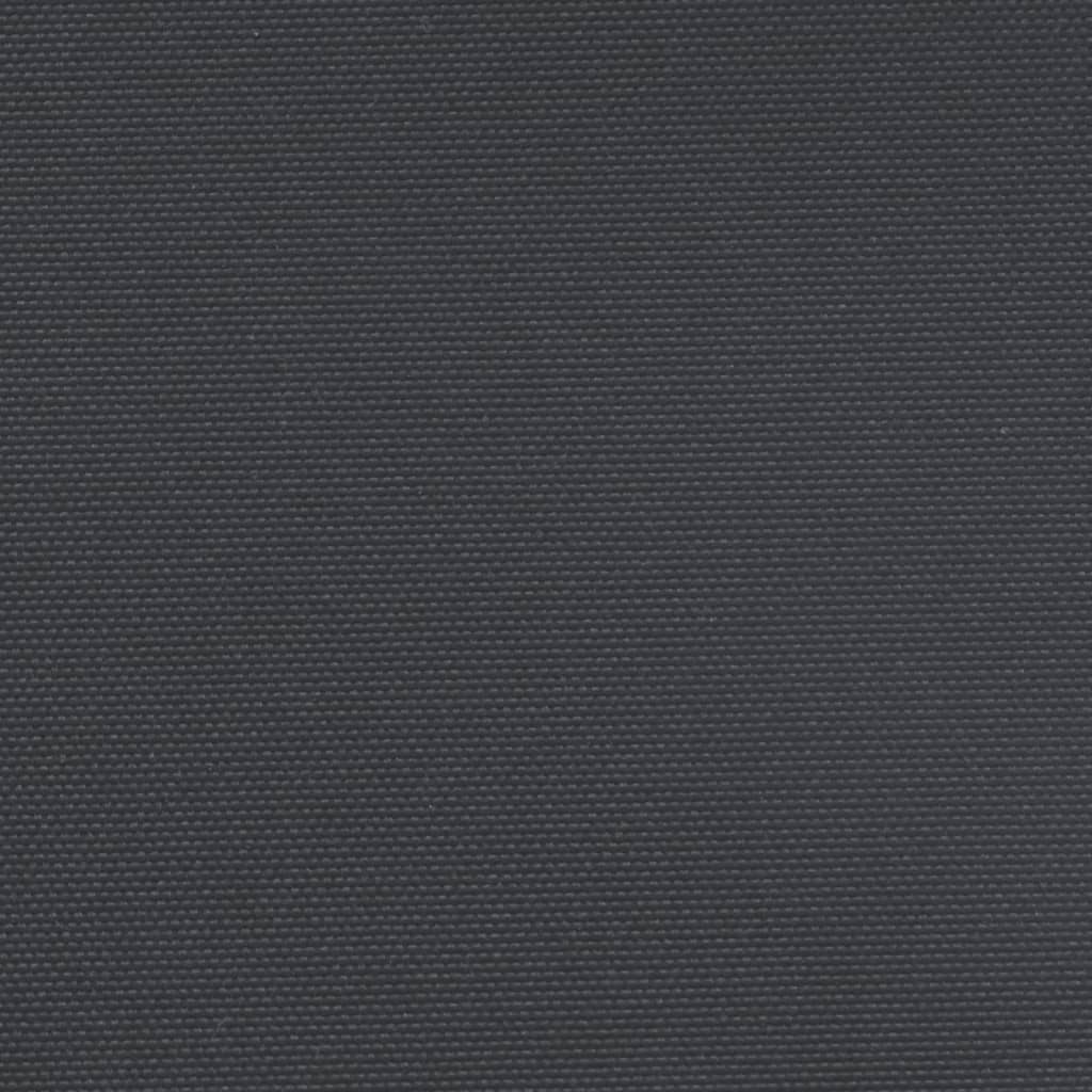 vidaXL izvelkams sānu aizslietnis, melns, 180x1200 cm