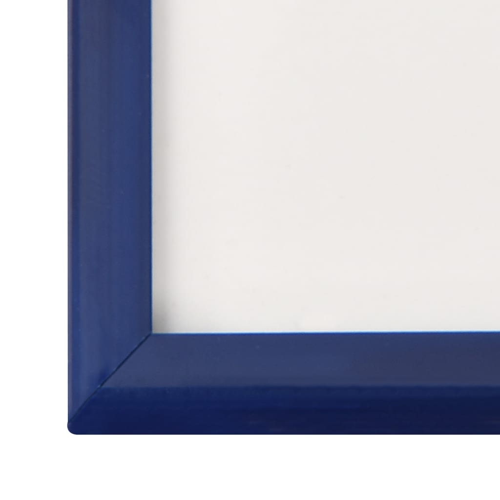 vidaXL foto rāmji, 3 gab., sienai vai galdam, zili, 70x90 cm, MDF
