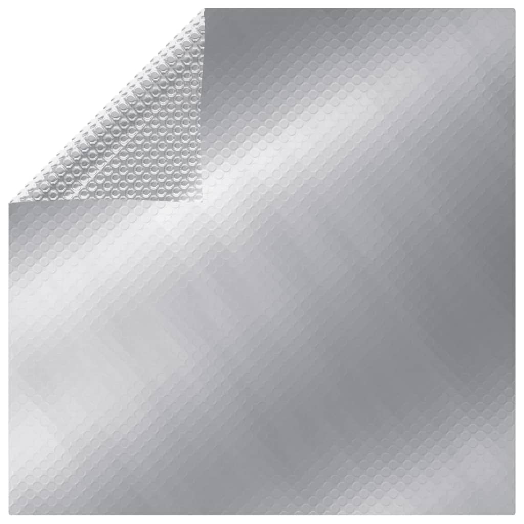 vidaXL baseina pārklājs, 300x200 cm, PE, sudraba krāsā