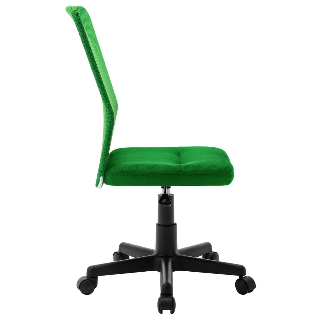 vidaXL biroja krēsls, 44x52x100 cm, zaļš, tīklveida audums