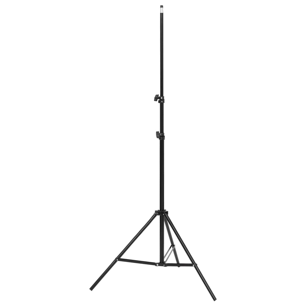 vidaXL fotostudijas komplekts, gaismas un fons