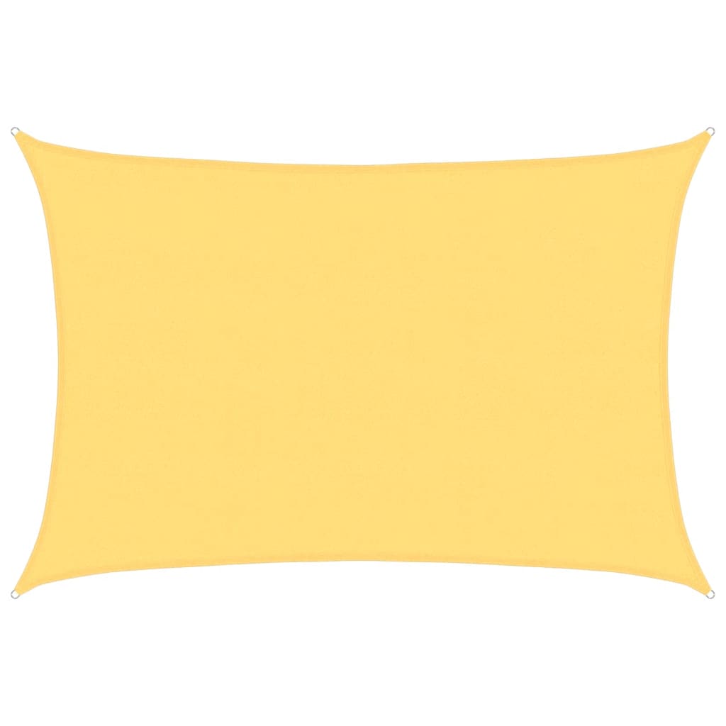 vidaXL saulessargs, 160 g/m², bēšs, 5x7 m, HDPE