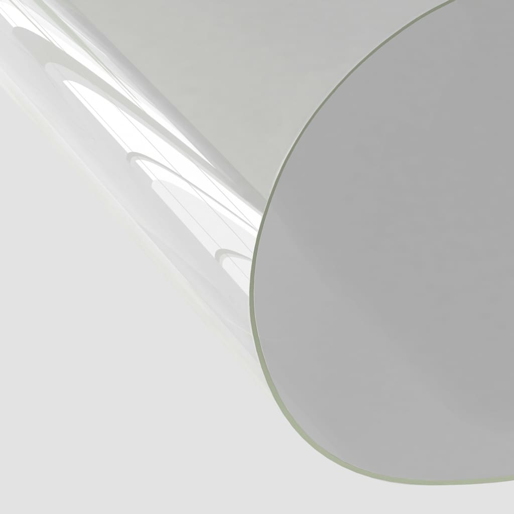 vidaXL galda aizsargsegums, caurspīdīgs, 120x60 cm, 1,6 mm, PVC