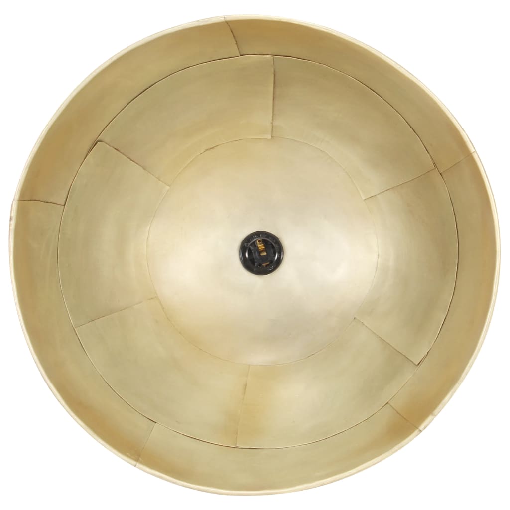 vidaXL griestu lampa, industriāla, misiņa krāsā, 25 W, 41 cm, E27