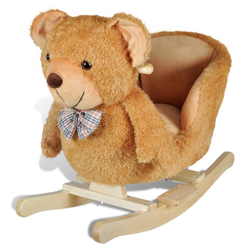 vidaXL bērnu šūpuļkrēsliņš, rotaļu lācis