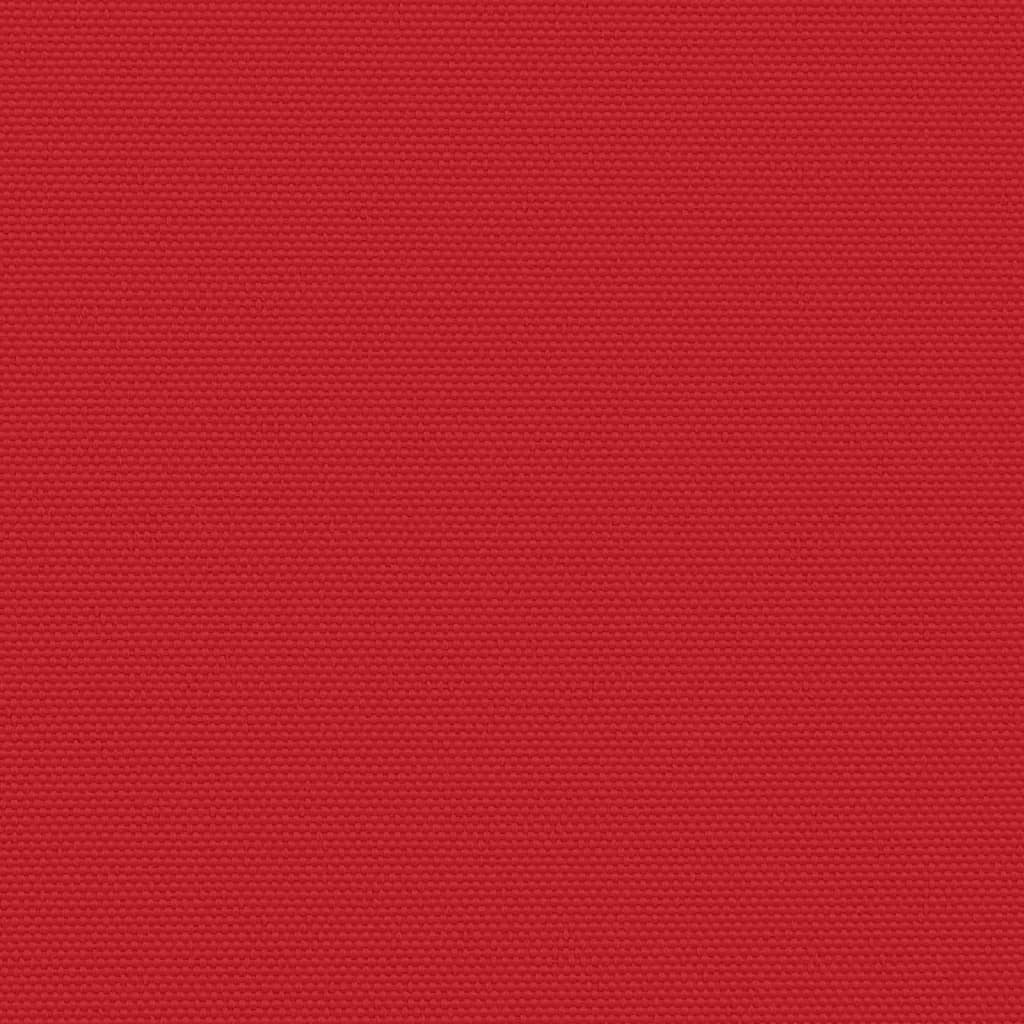 vidaXL izvelkams sānu aizslietnis, sarkans, 140x600 cm