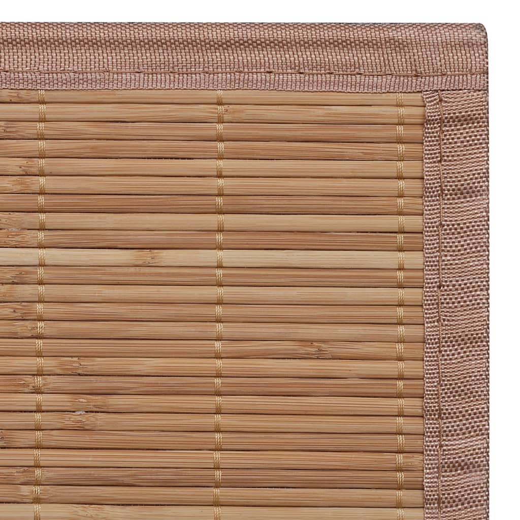 Paklājs, taisnstūra, brūns bambuss, 80x300 cm