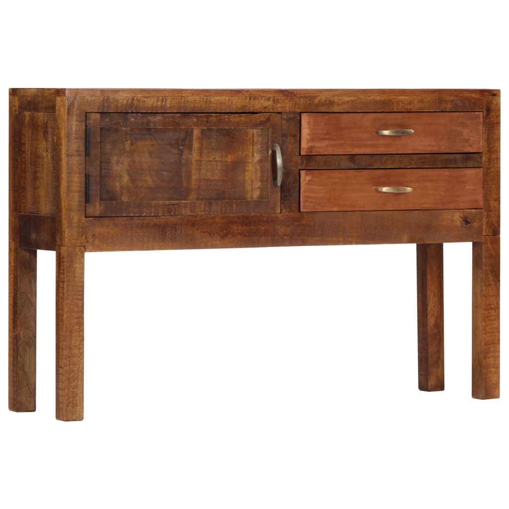 vidaXL kumode, 118x30x75 cm, mango masīvkoks