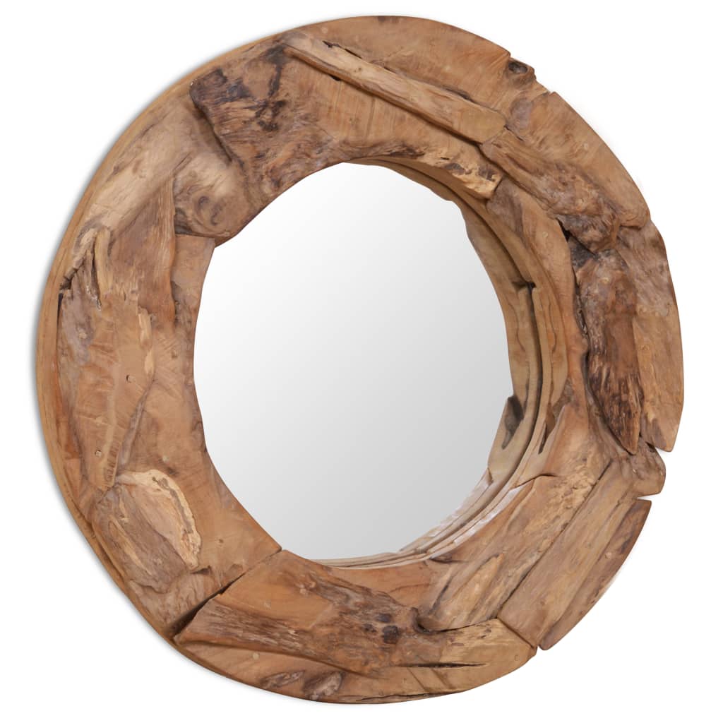 vidaXL dekoratīvs spogulis, 60 cm, apaļš