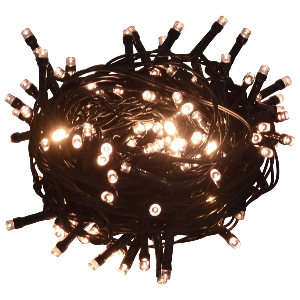 vidaXL mākslīgā Ziemassvētku egle, LED, šaura, melna, 180 cm